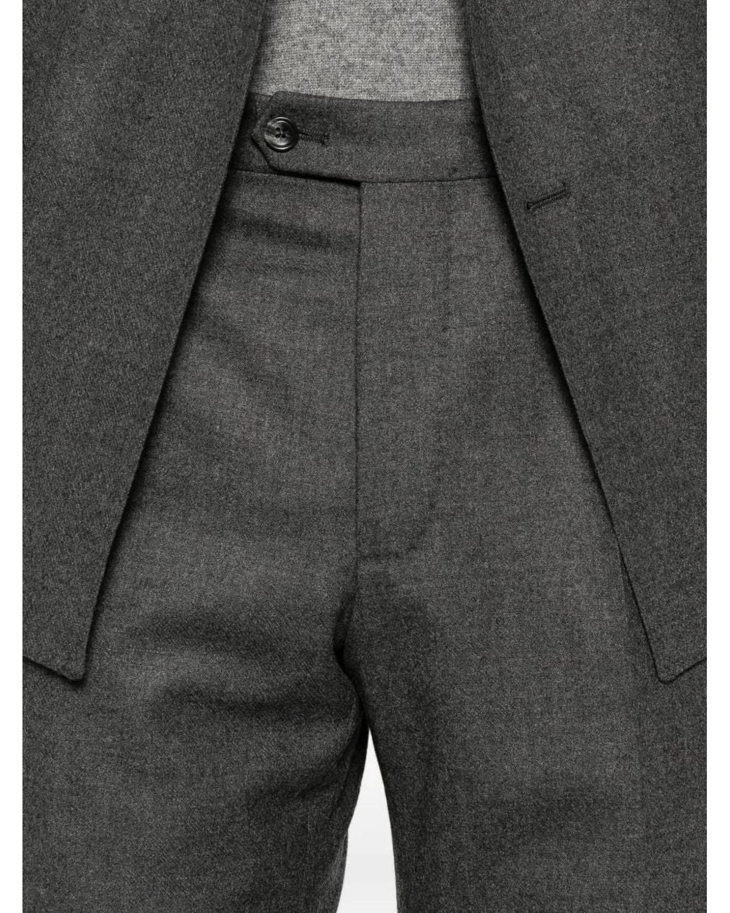 Tagliatore Gray Mélange Suit for men