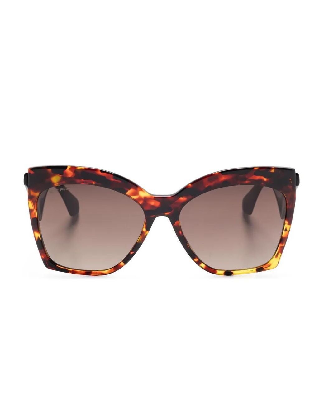 Etro Brown Oversized-Frame Sunglasses