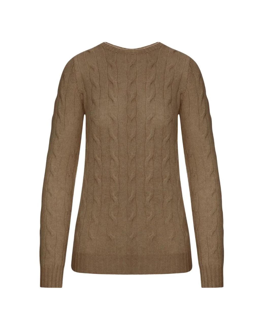 Ralph Lauren Natural Cable-Knit Sweater
