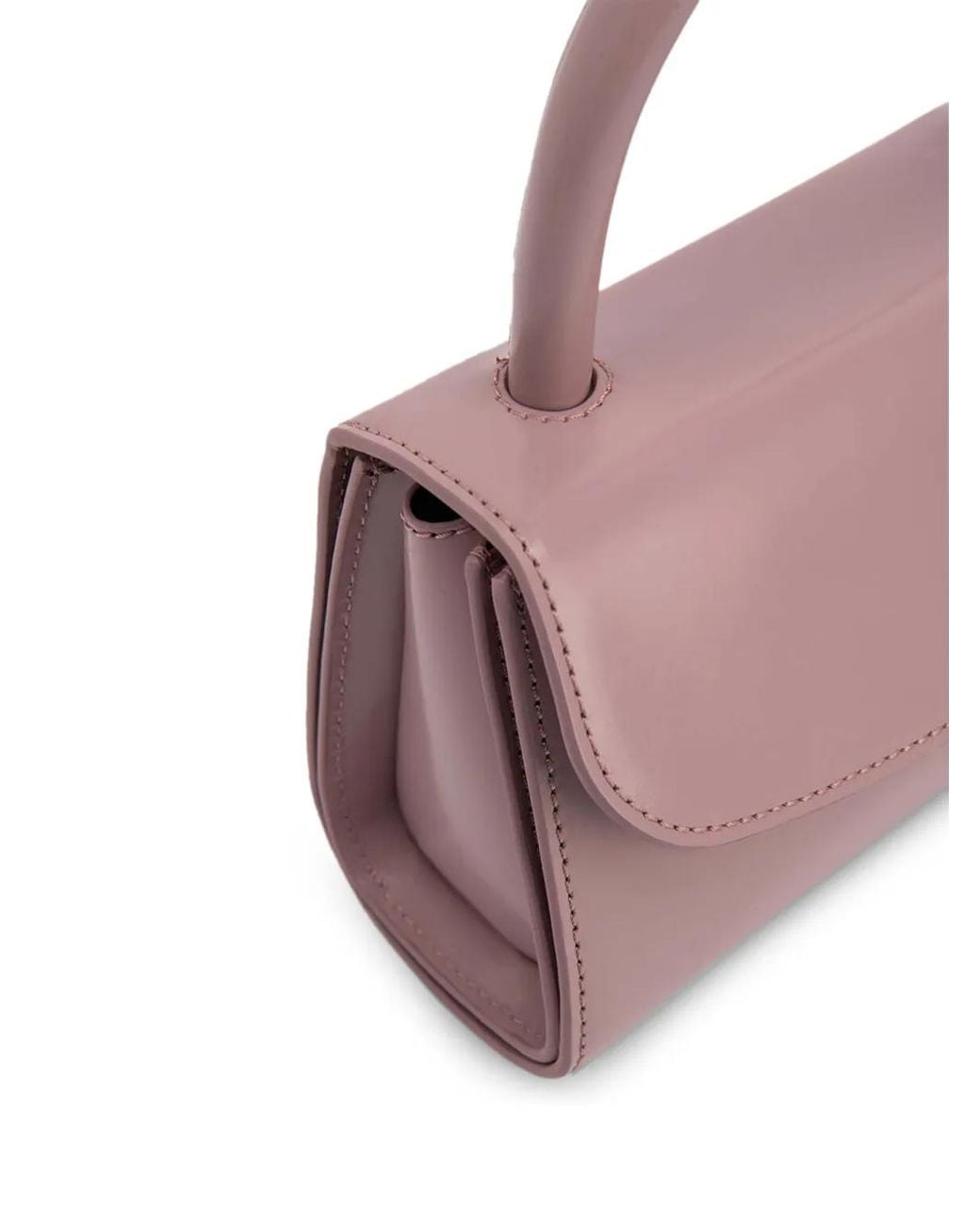 By Far Pink Mini 2.0 Leather Mini Bag