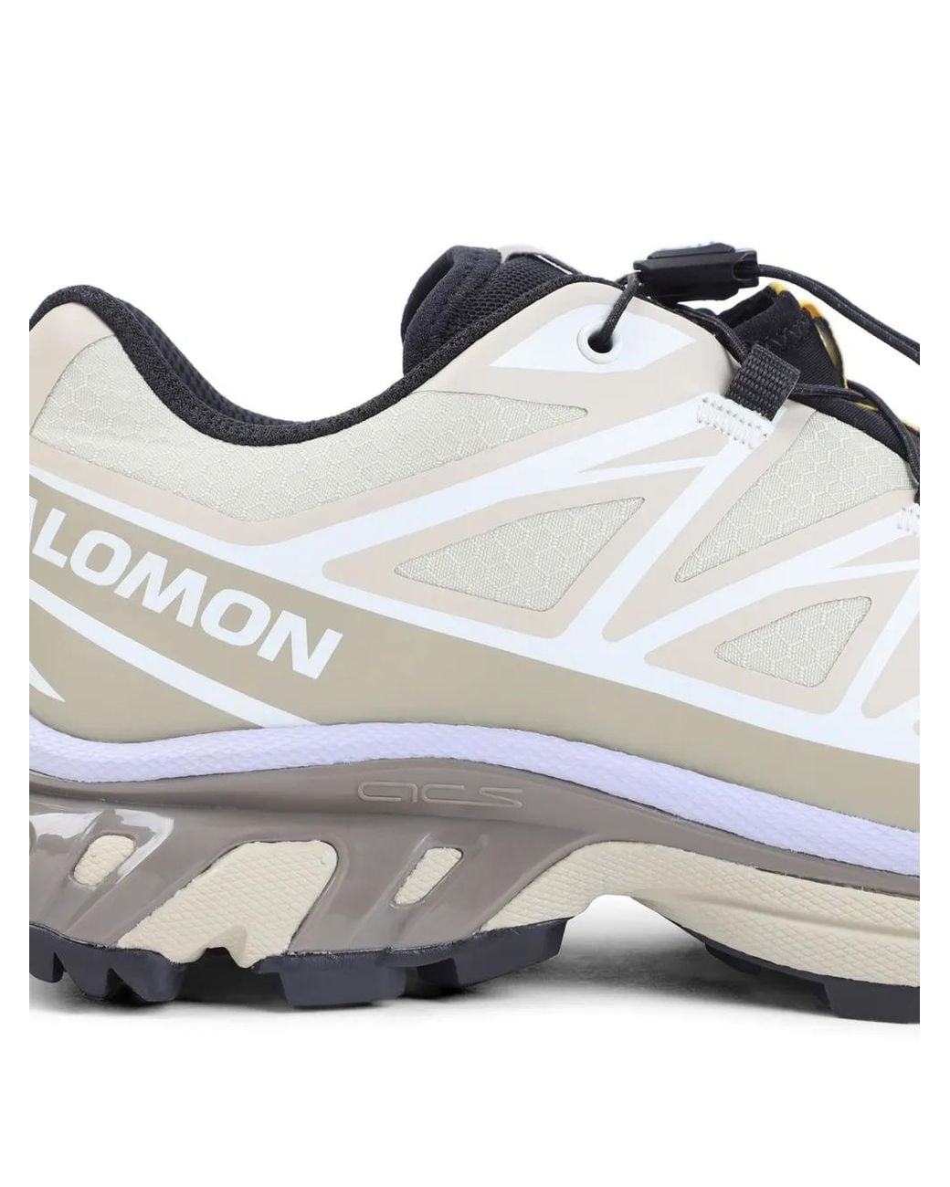 Salomon White Xt-6 Gore-Tex Sneakers