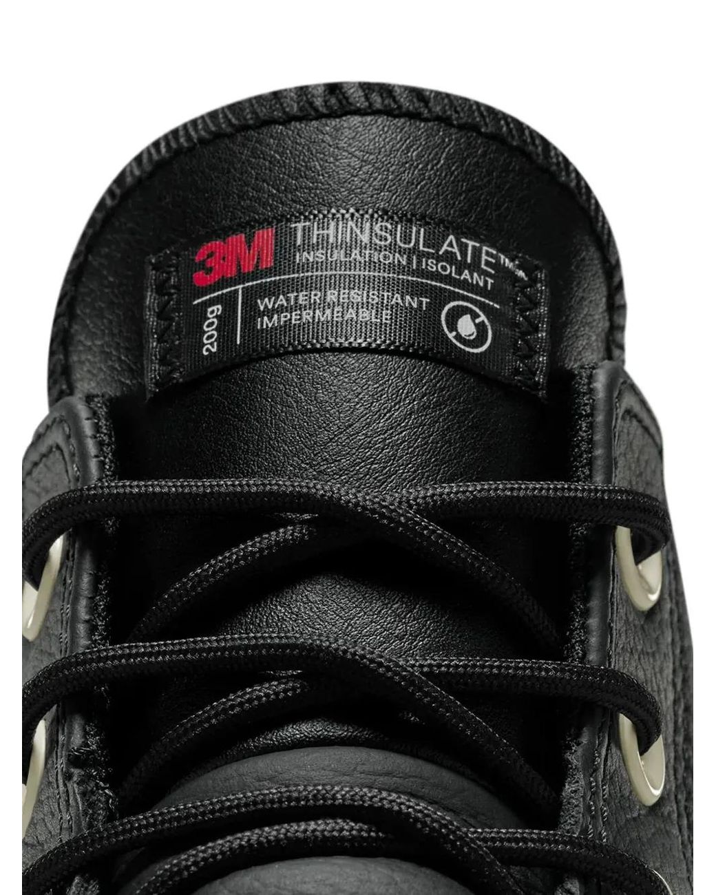 Converse Black Chuck Taylor All Star Lugged Heel Sneakers