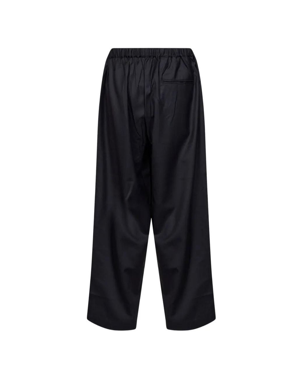 ROSE BURRITO Blue Drawstring Elasticated-Waist Trousers for men