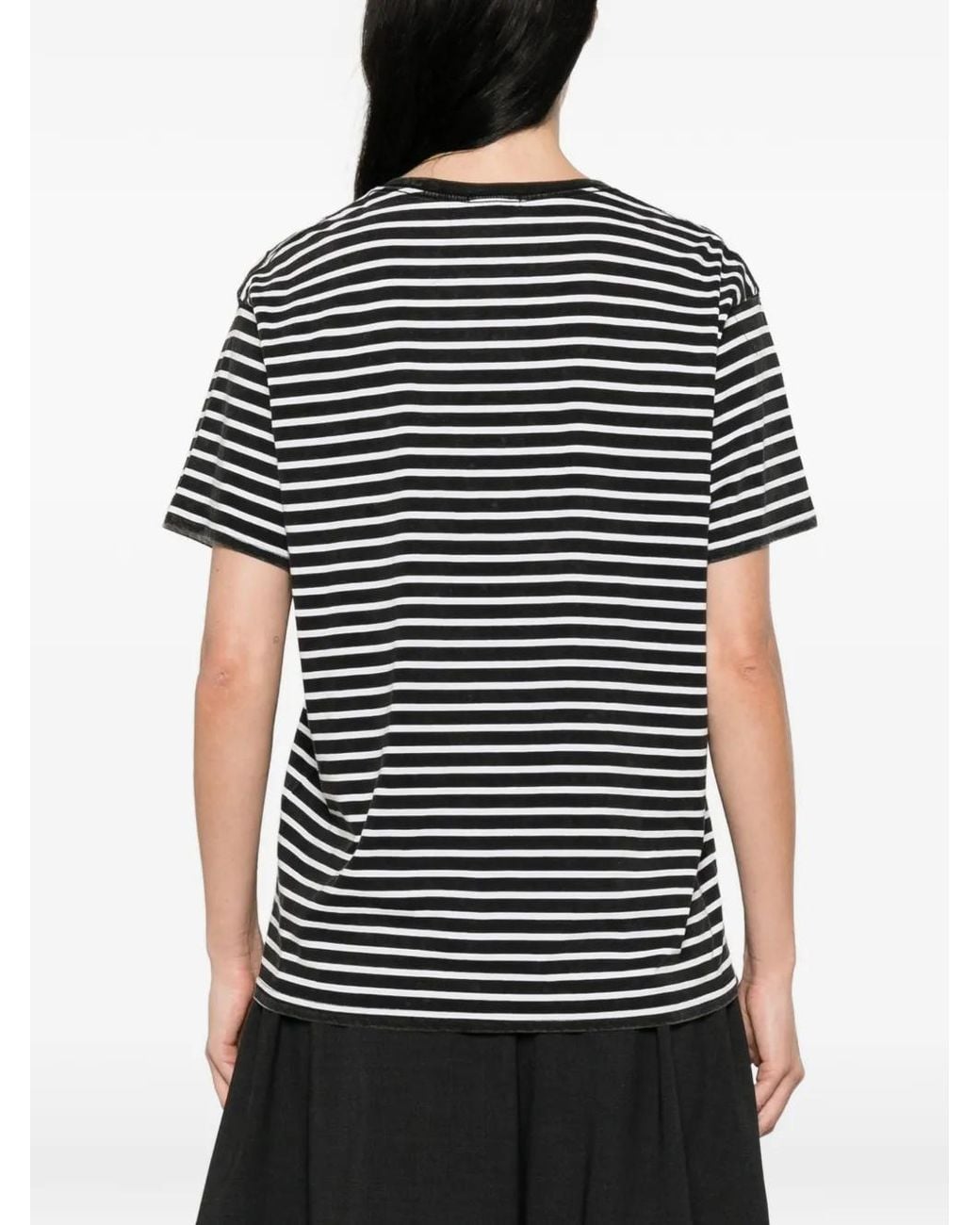 R13 Blue Striped T-Shirt