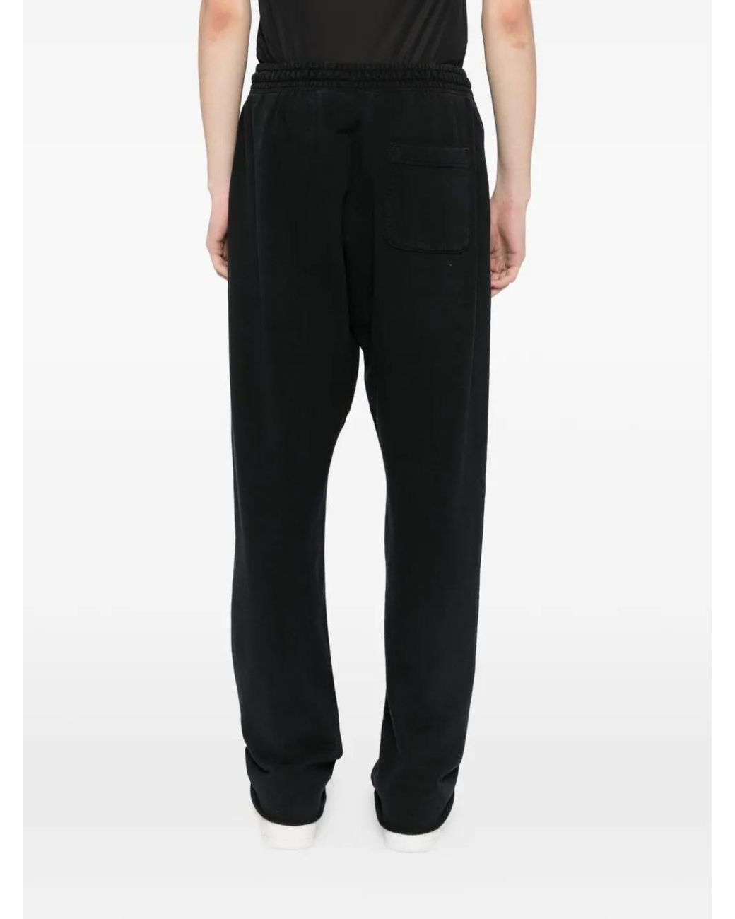 HELLSTAR Black Logo-Print Track Pants for men
