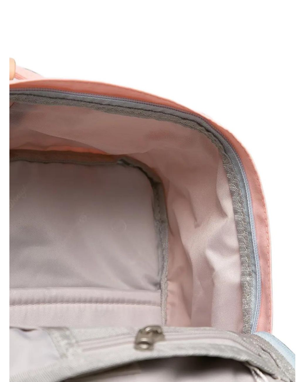Doughnut Pink Two-Tone Buckled Backpack