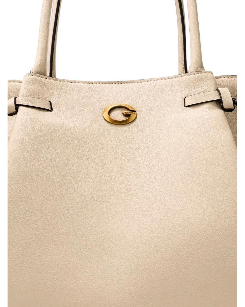 Guess Natural Allegra Tote Bag