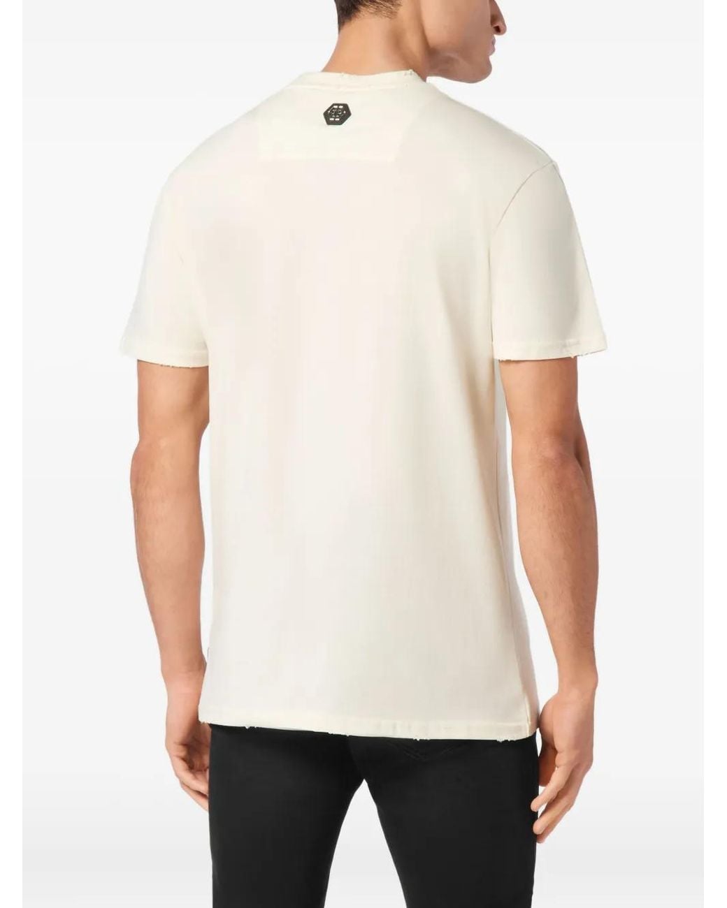 Philipp Plein Blue Cote D'Azur T-Shirt for men