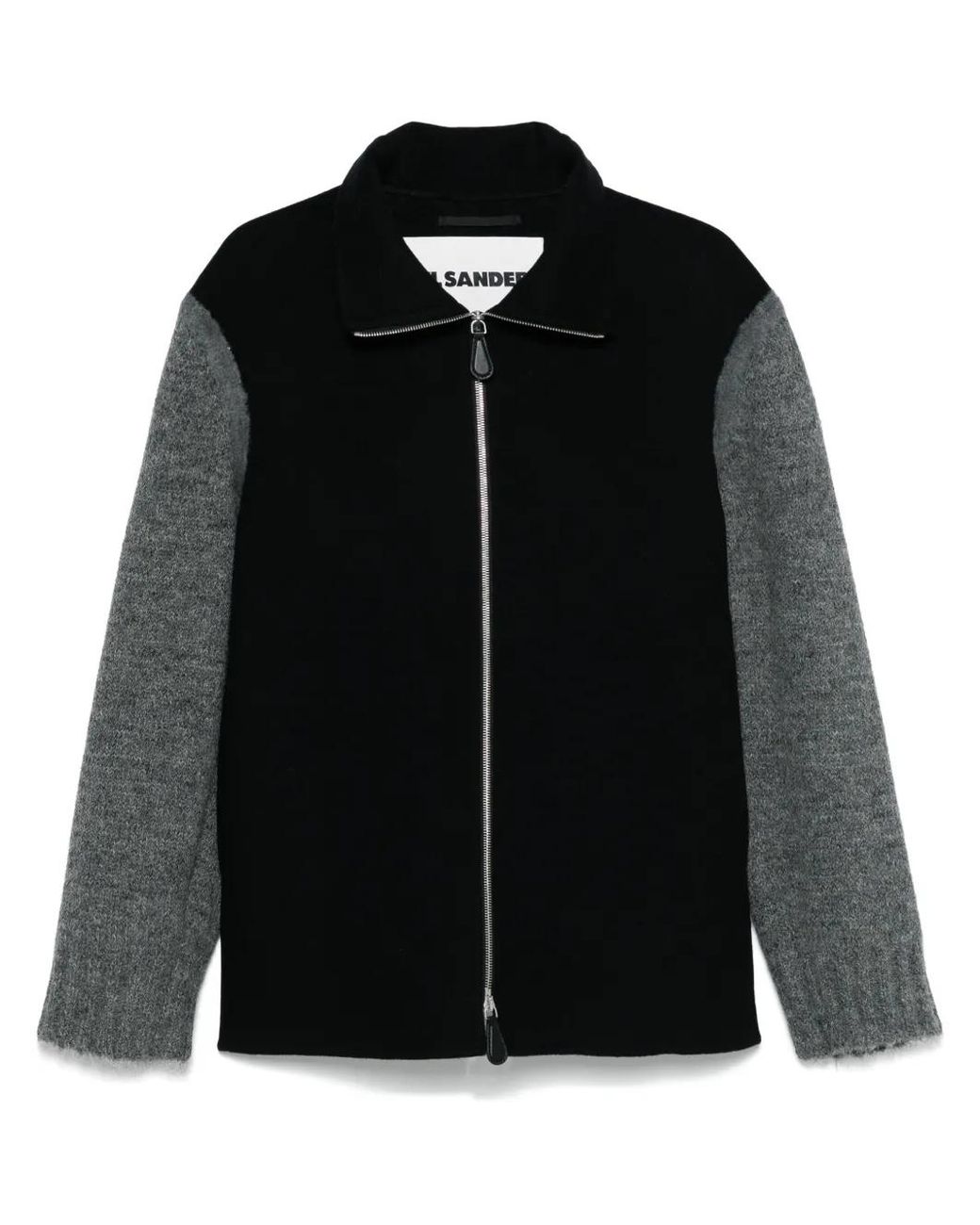 Jil Sander Jack Met Colourblocking in het Black voor heren