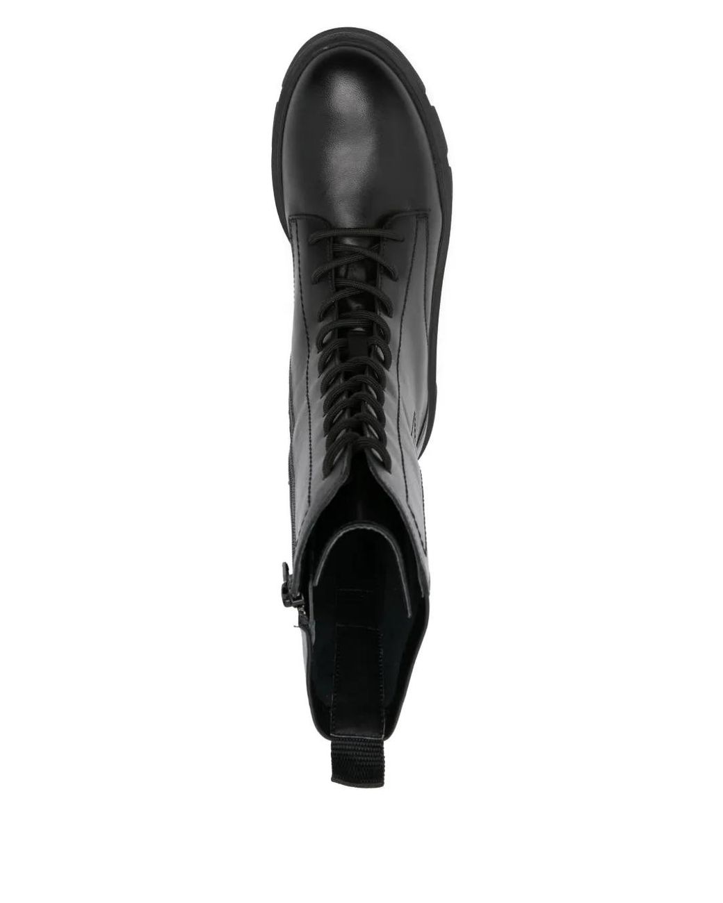 Geox Black 40Mm Vilde Combat Boots