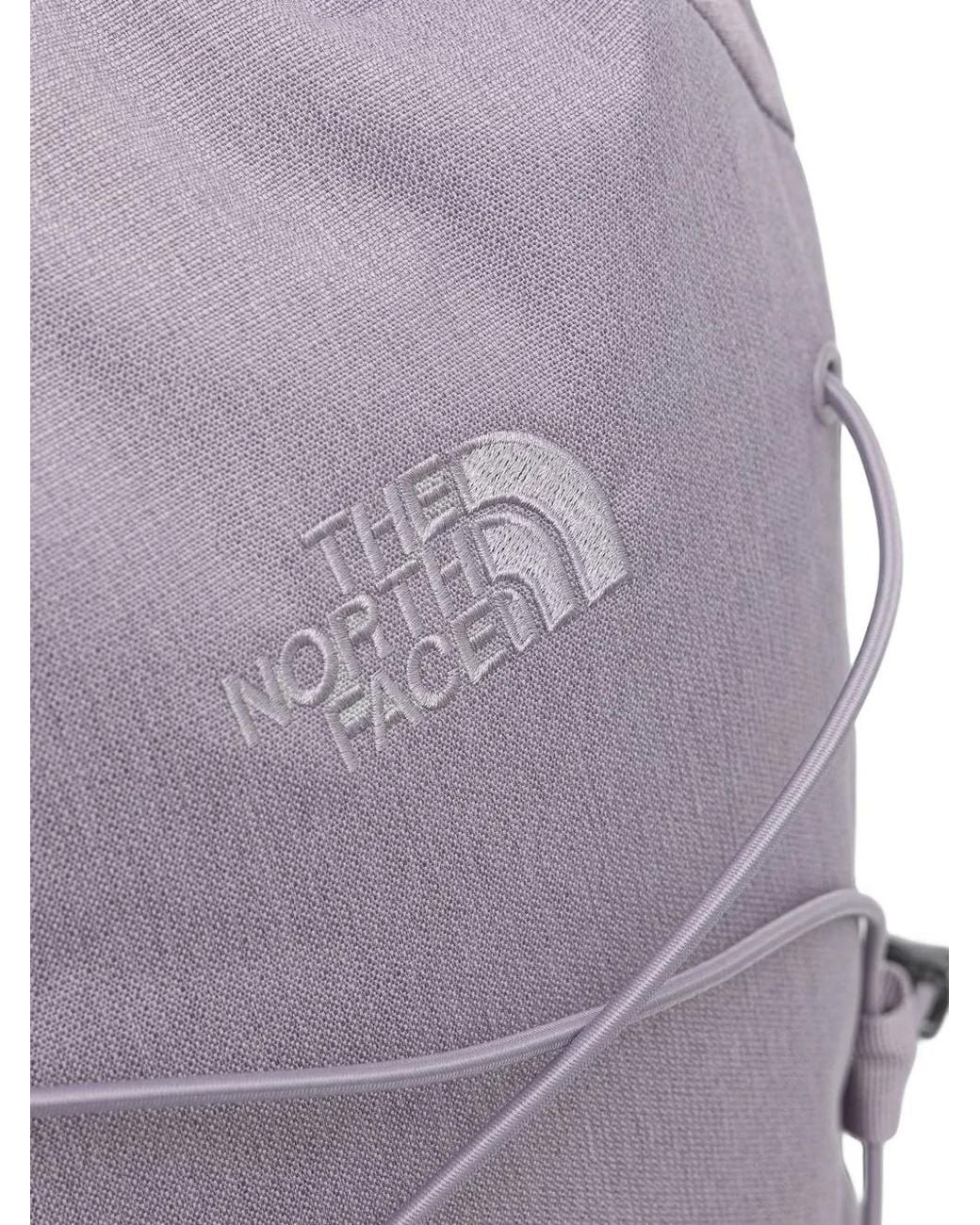 The North Face Purple Jester Bungee-Cord Backpack