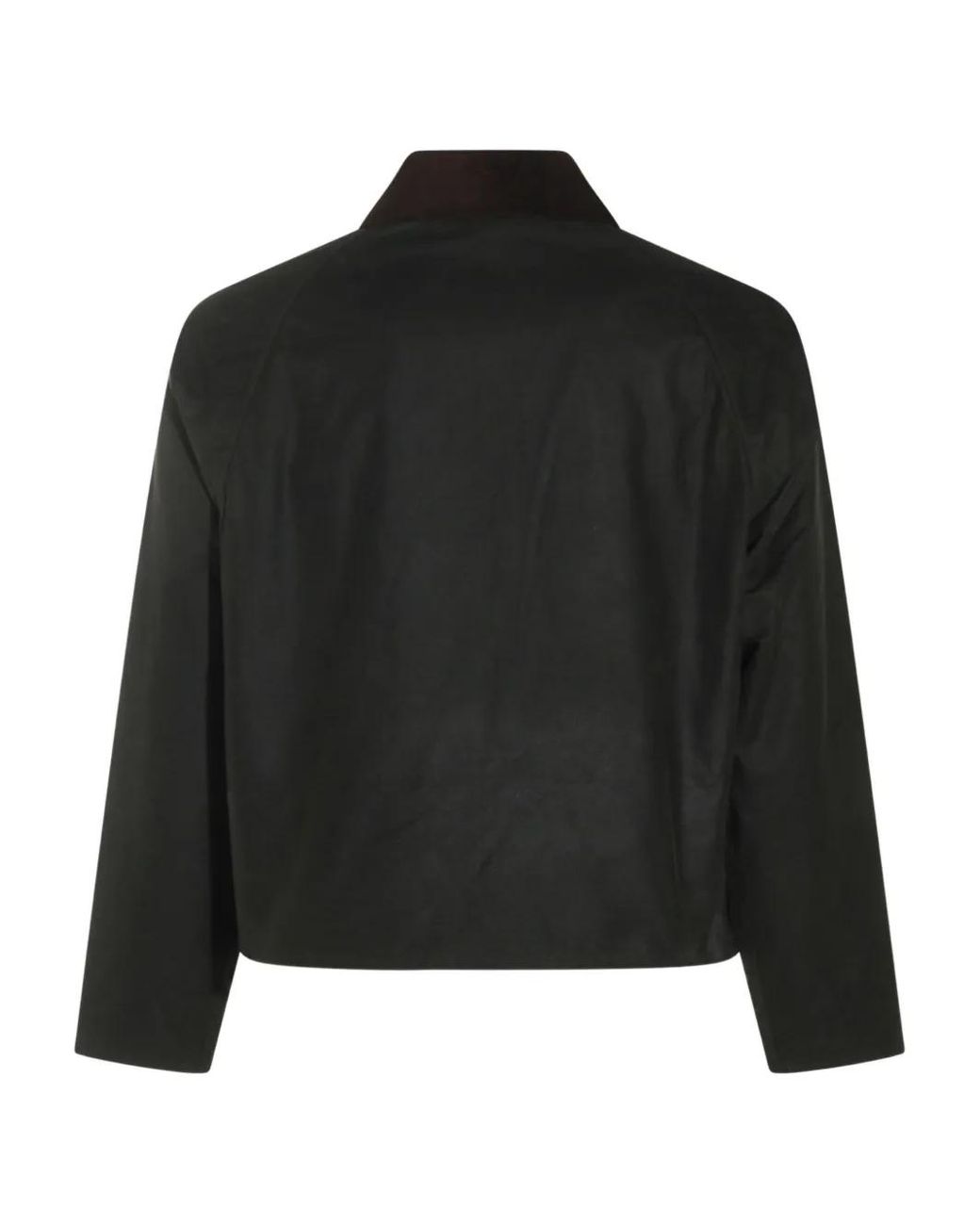Barbour Black Spey Slim Waxed Jacket for men