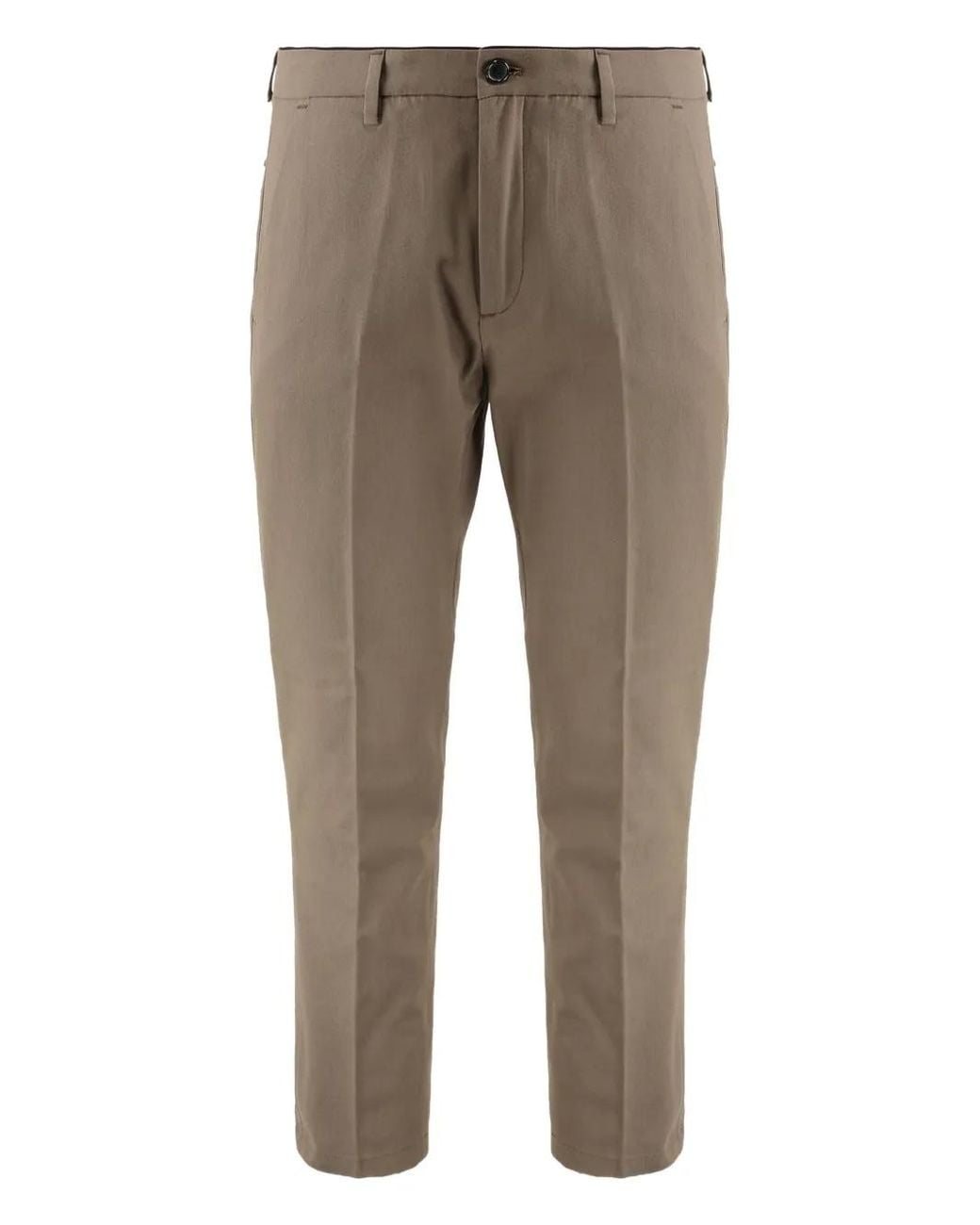 Department 5 Gray Prince Chino Pants for men