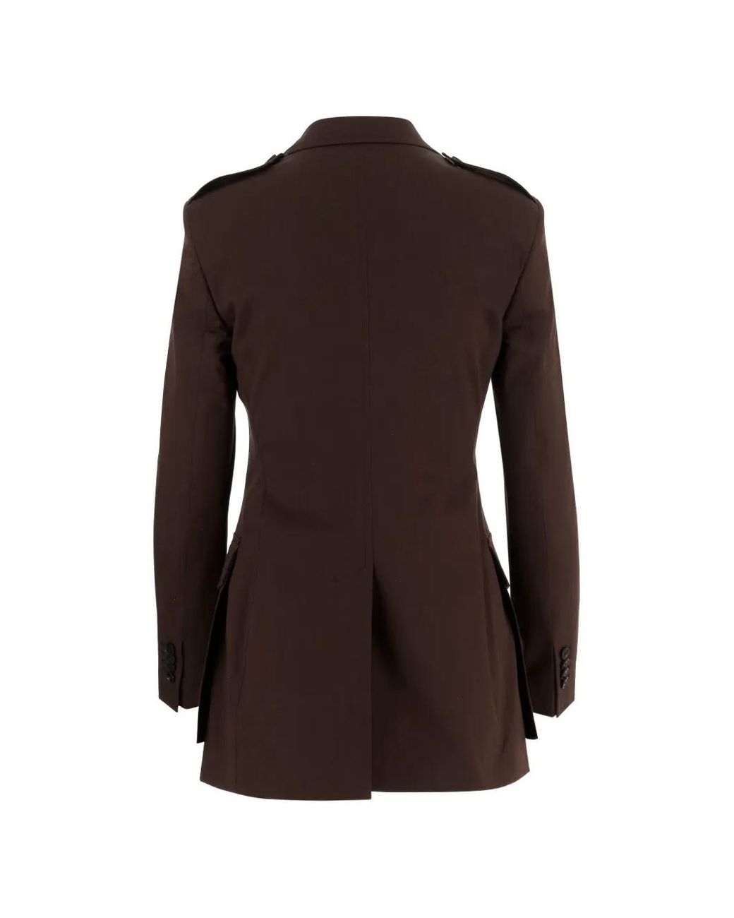 Tagliatore Brown Single-Breasted Jacket