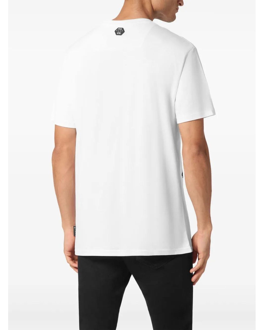 Philipp Plein Blue Cars Racing T-Shirt for men