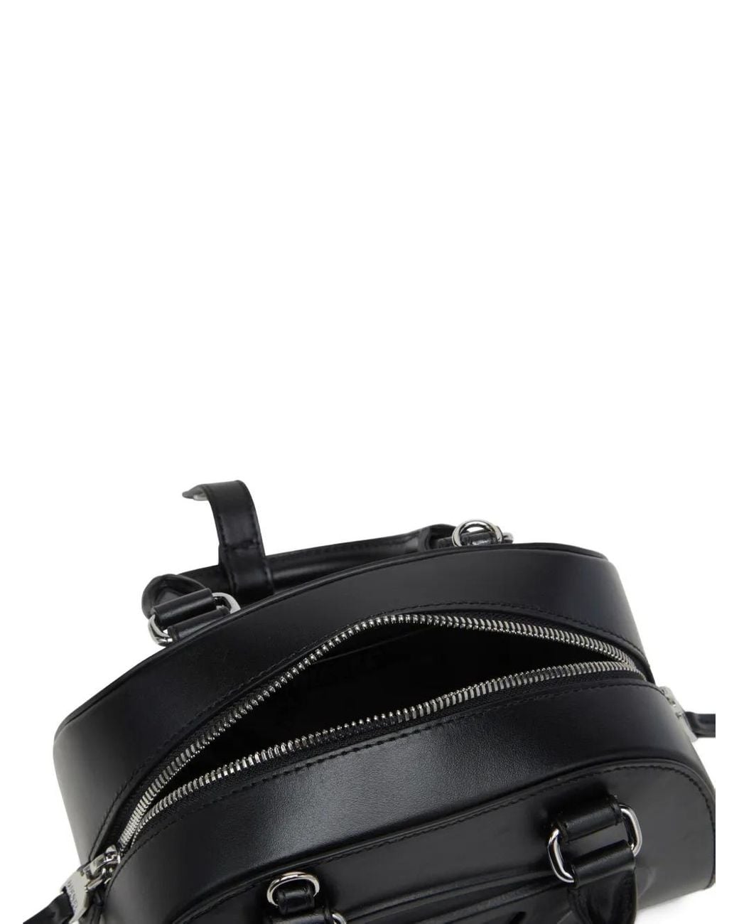 DIESEL Black 1Dr Dome Cross Body Mini Bag