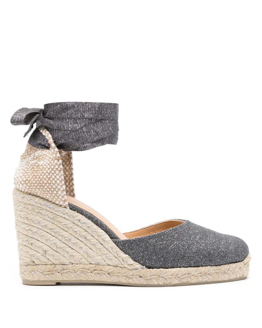 Castaner Metallic Carina 90Mm Espadrilles