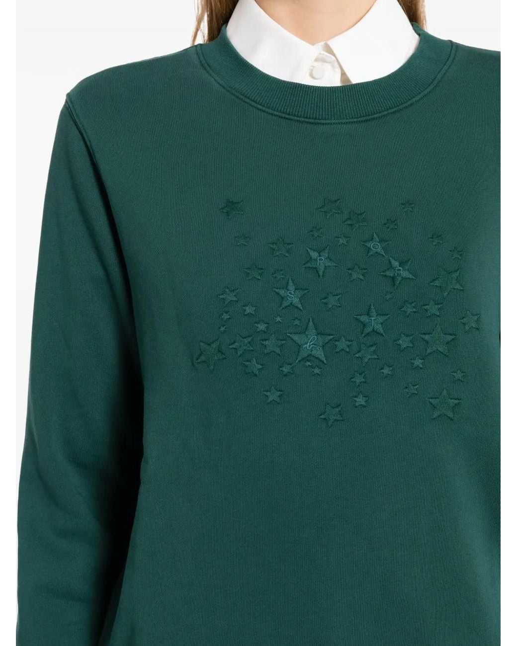 SPORT b. by agnès b. Green Eco-Dye Sweater