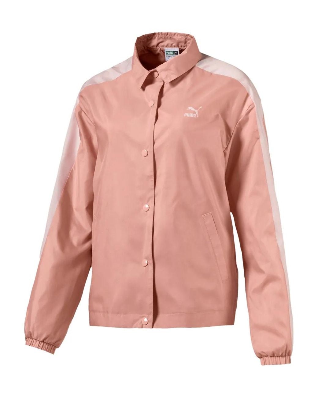 PUMA Pink Classics Logo T7 Jacket