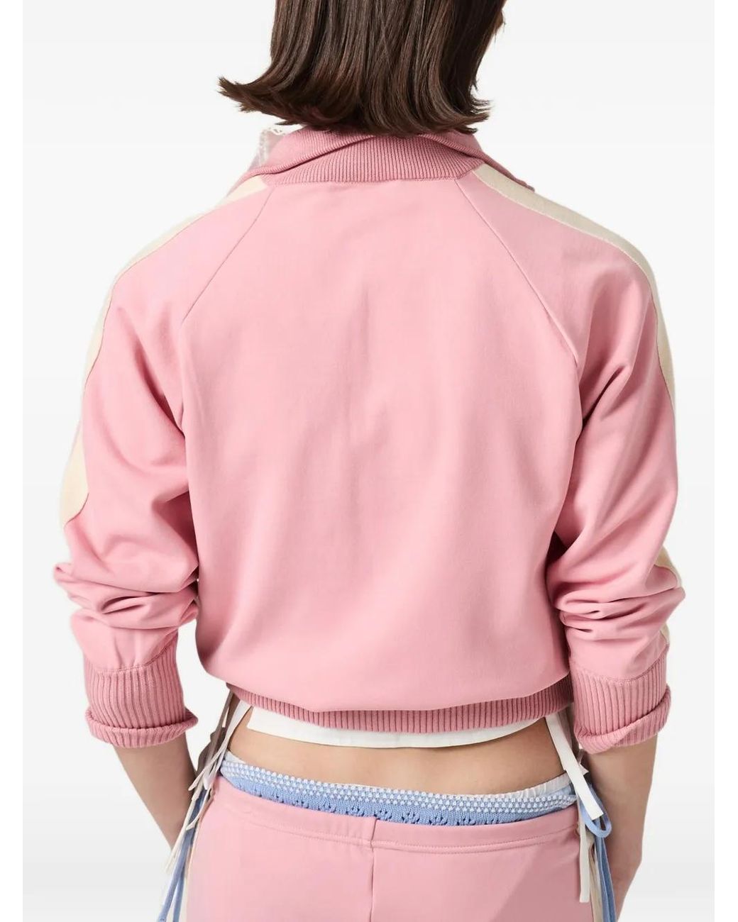 Miu Miu Pink Technical-Fabric Jacket