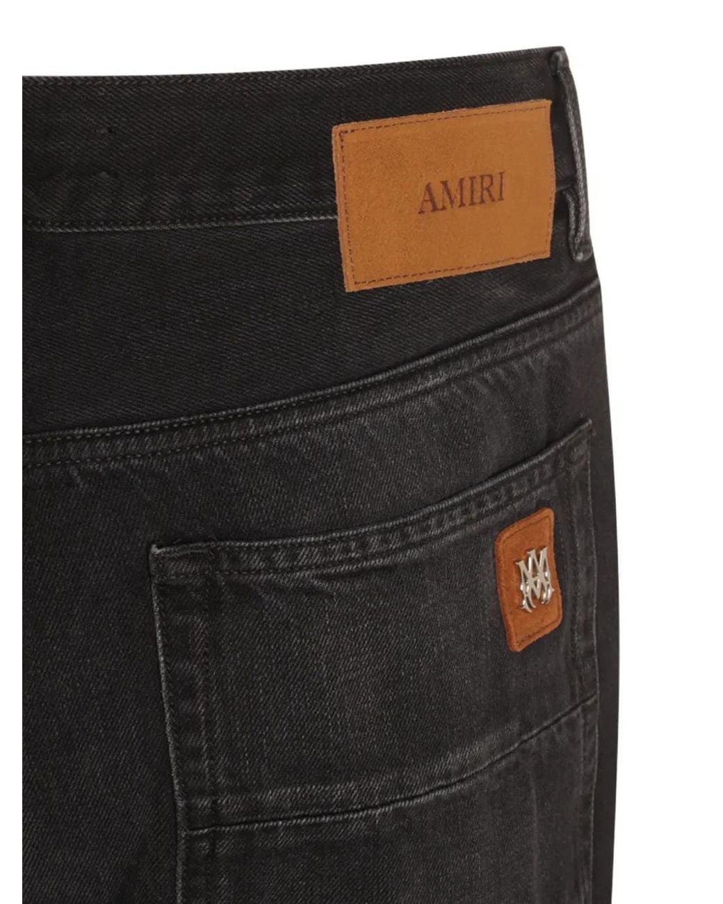 Amiri Blue Straight-Leg Jeans for men