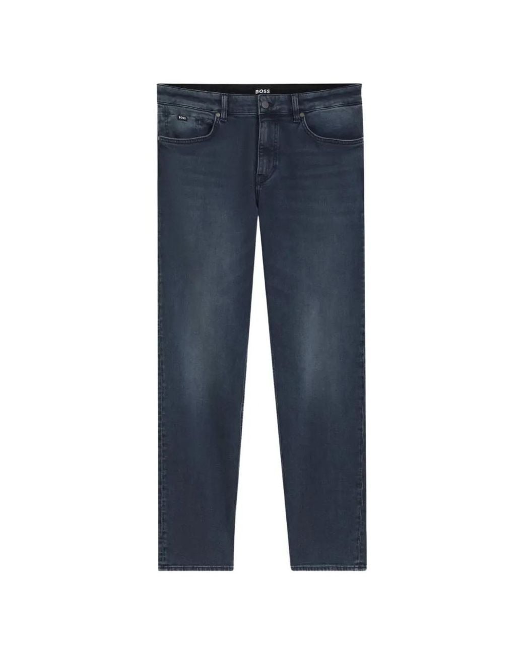 Boss Blue Regular-Fit Jeans for men