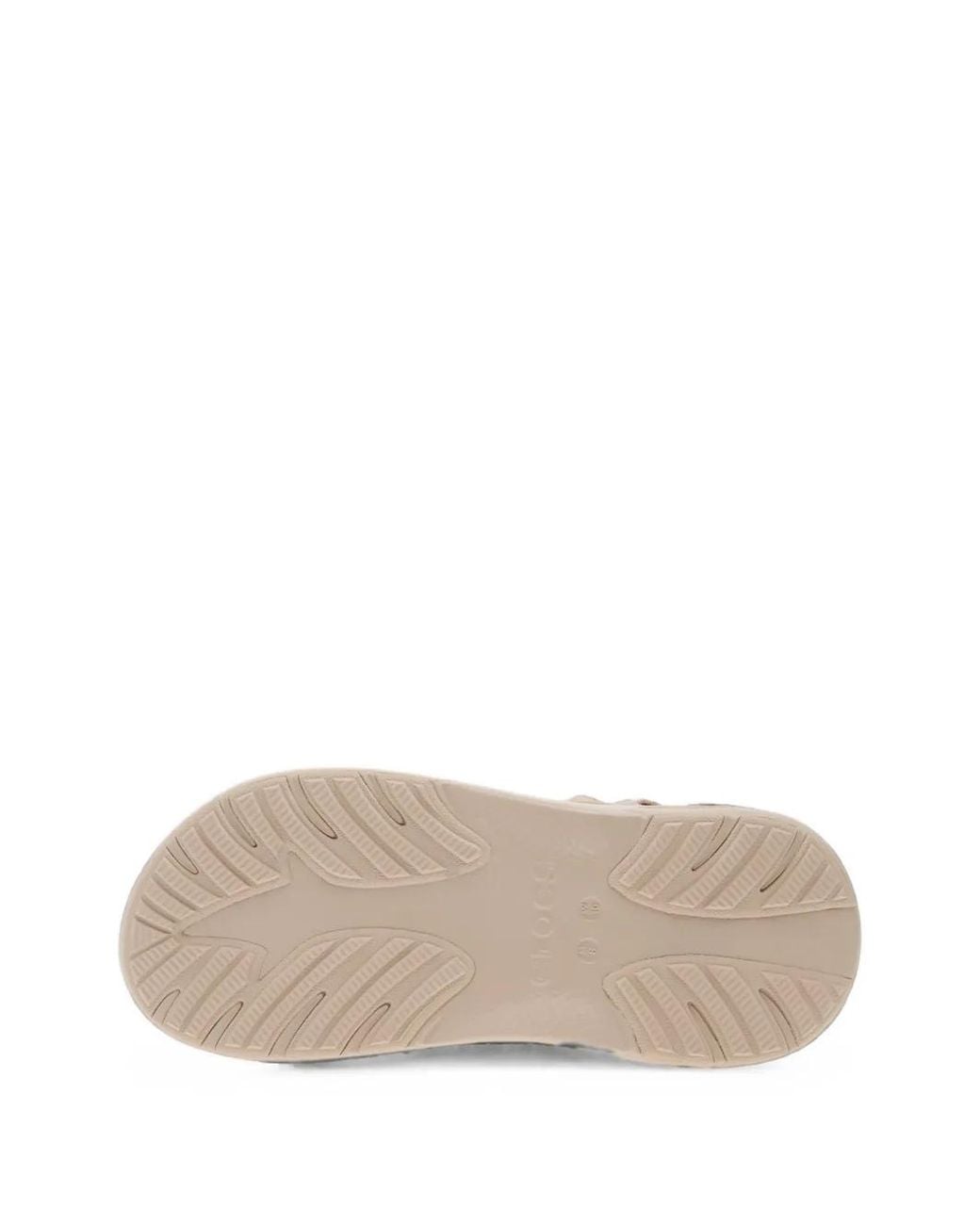 CROCSTM Natural Perforierte New Crush Clogs