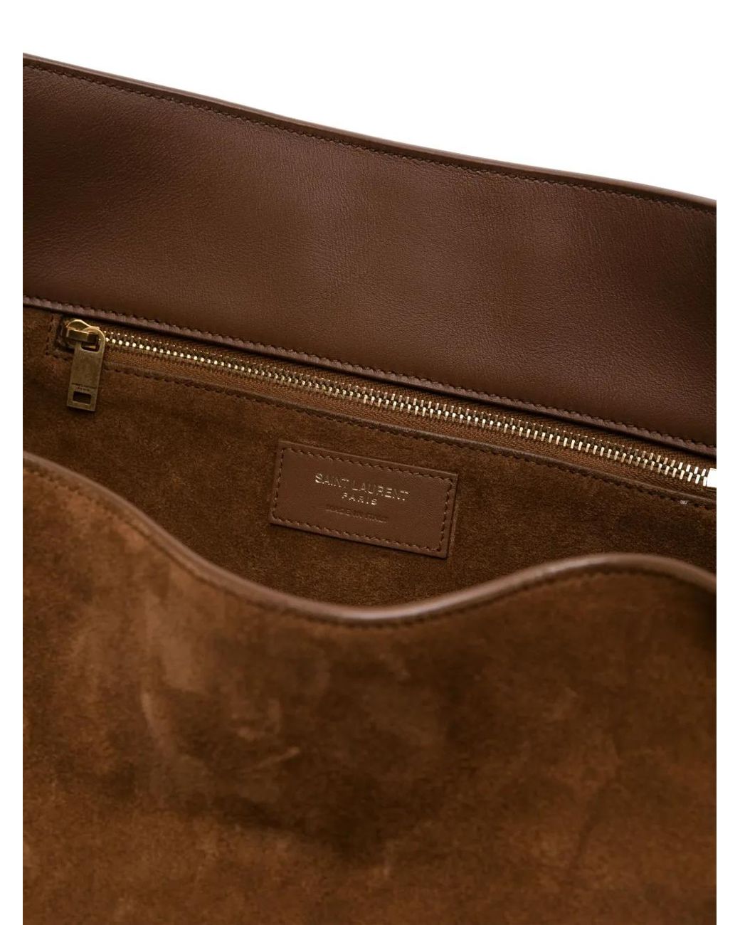 Saint Laurent Brown Tote Bags