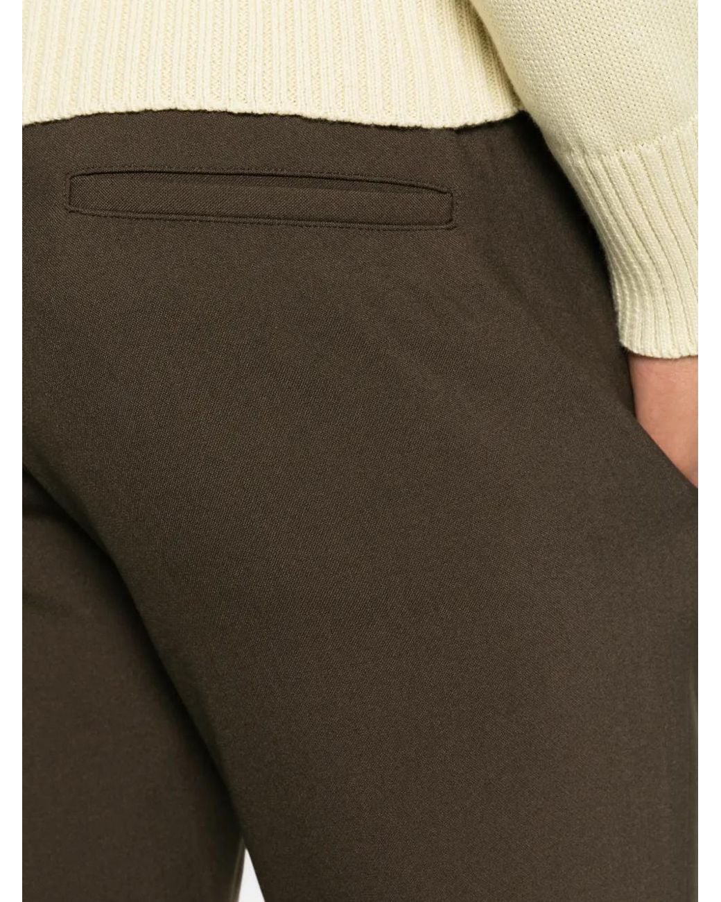 Sandro Gray Jersey Pants for men
