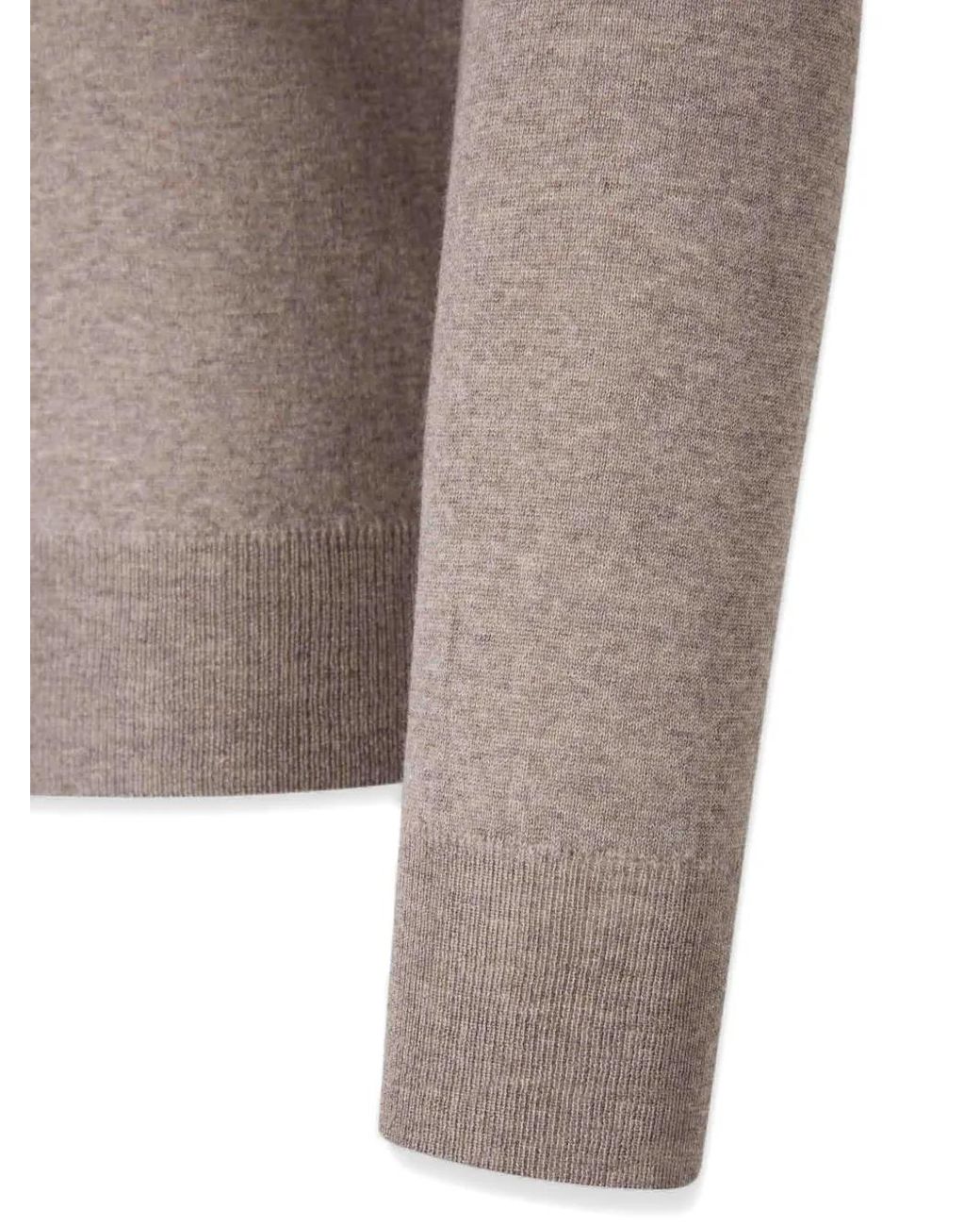 Canali Gray High-Neck Zip-Front Cardigan for men