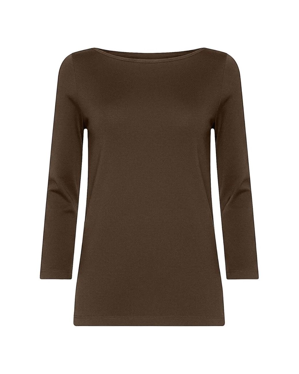Wolford Brown Cordoba Long-Sleeve Top