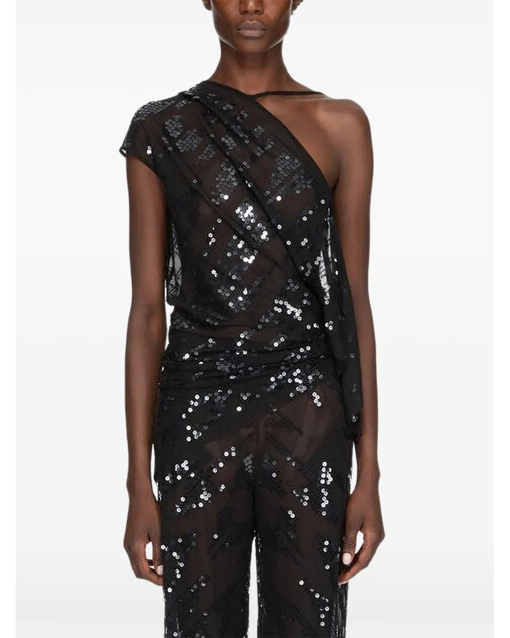 Rick Owens Black Tungsten Top