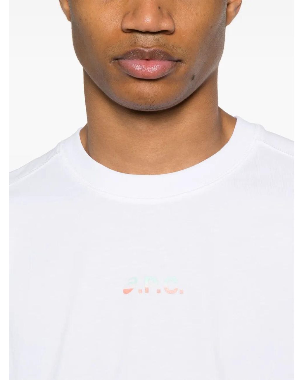 A.P.C. White Tshirt for men