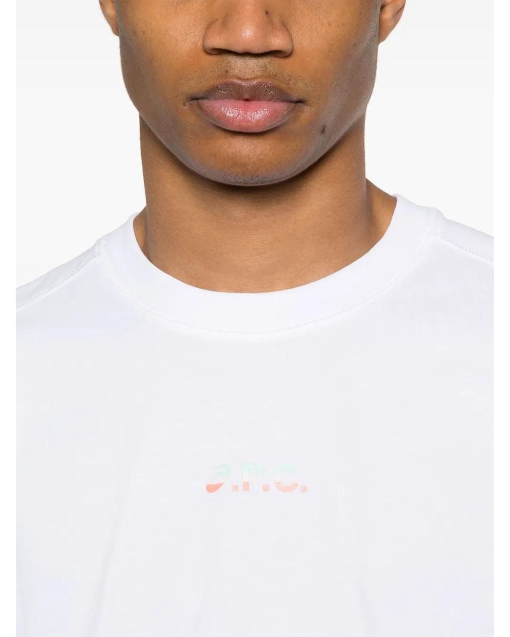 A.P.C. White Tshirt for men