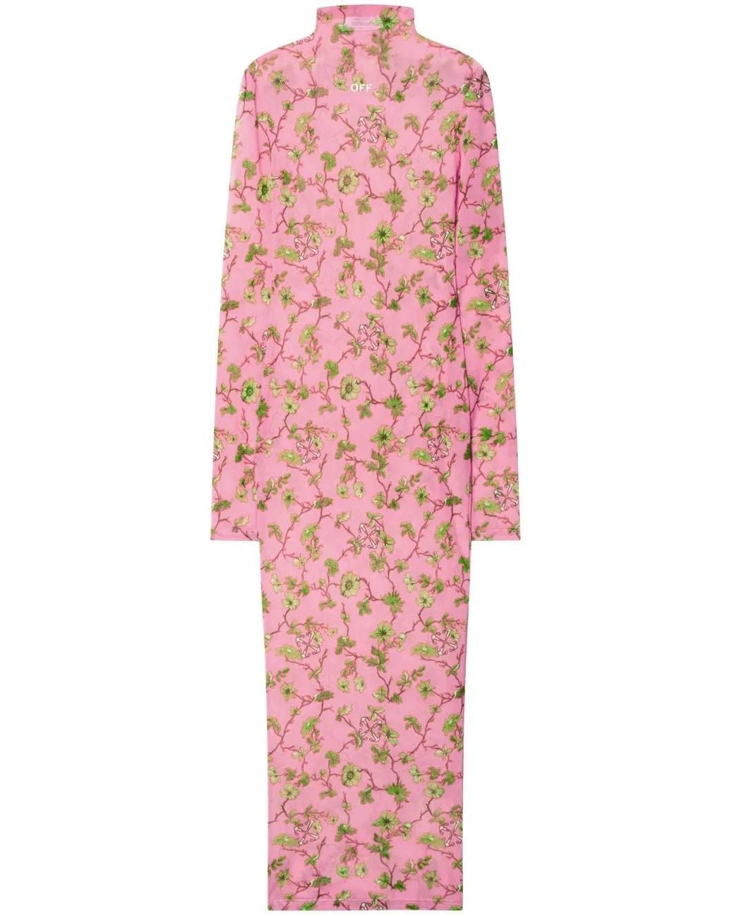 Off-White c/o Virgil Abloh Pink Dresses