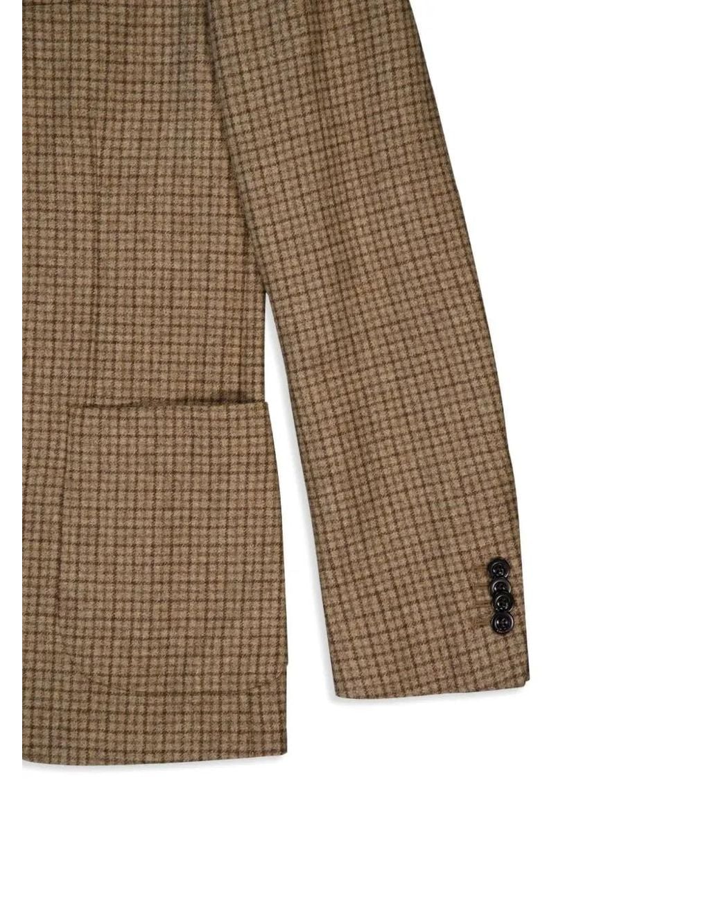 Boglioli Green Wool Blazer for men