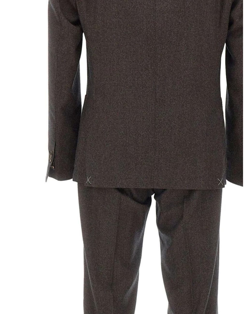 Corneliani Anzug Mit Zwei Knöpfen in Black für Herren