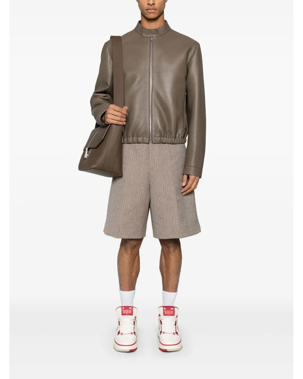 Fendi Gray Shorts for men
