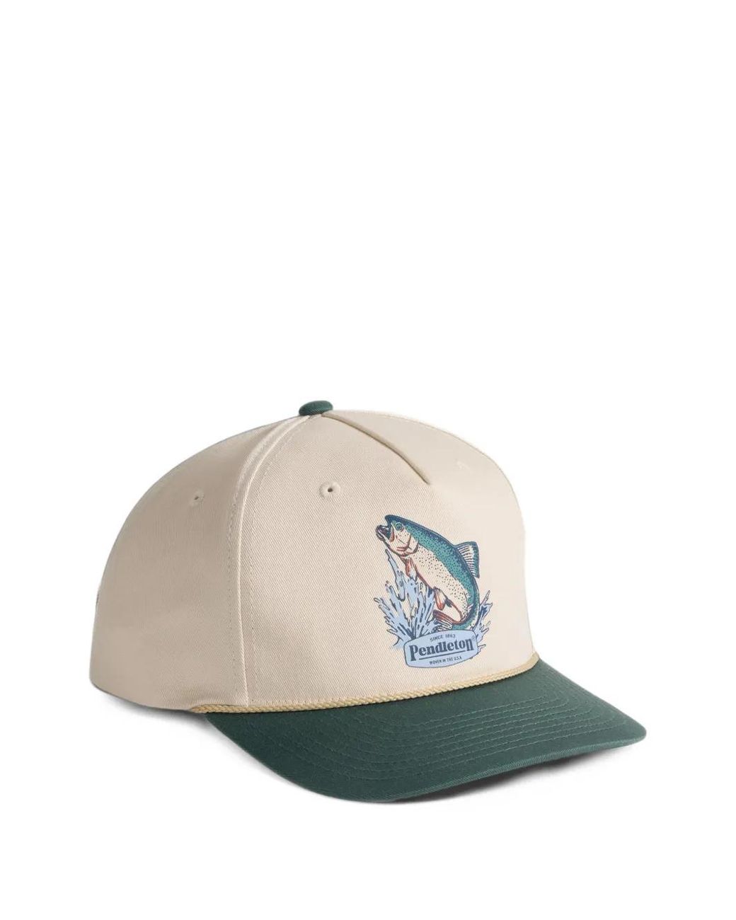 Pendleton Natural Graphic-Print Baseball Cap