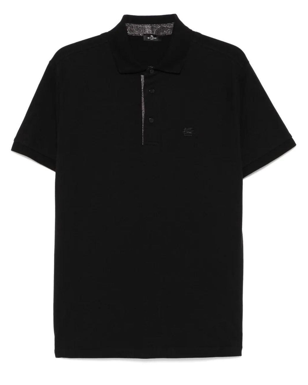 Etro Black T-Shirts And Polos for men