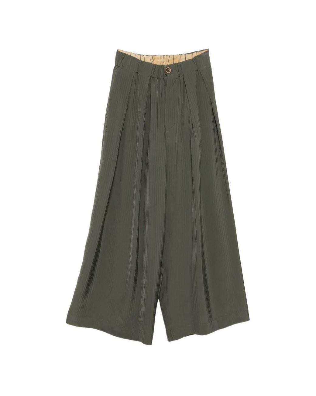 Uma Wang Green Poetic Trousers