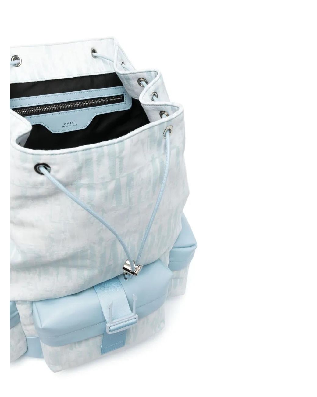 Amiri Blue Jacquard Tie Dye Backpack for men