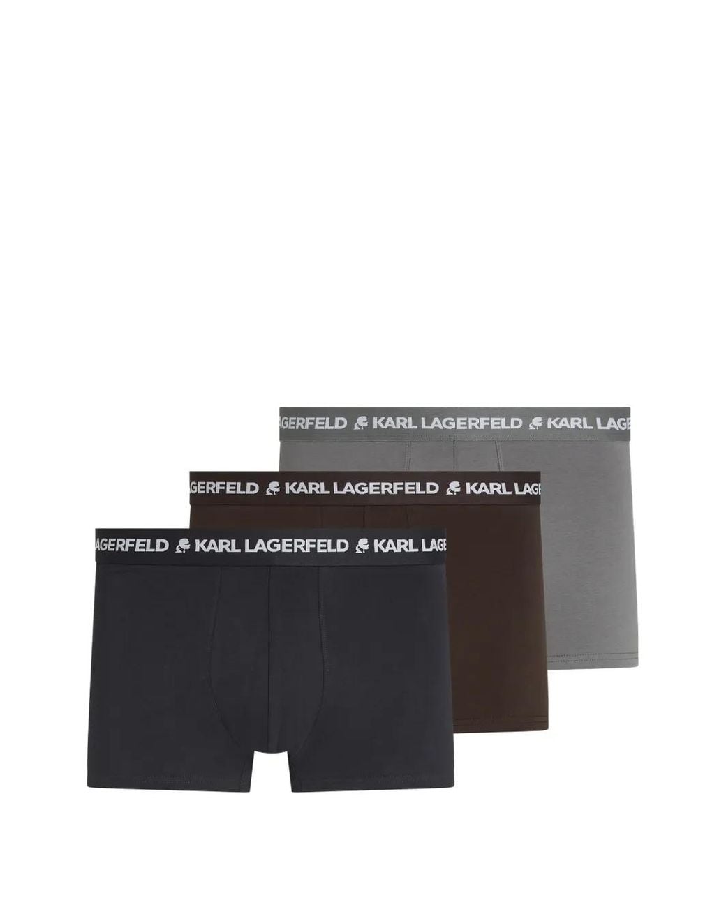 Karl Lagerfeld Black Logo Boxers for men