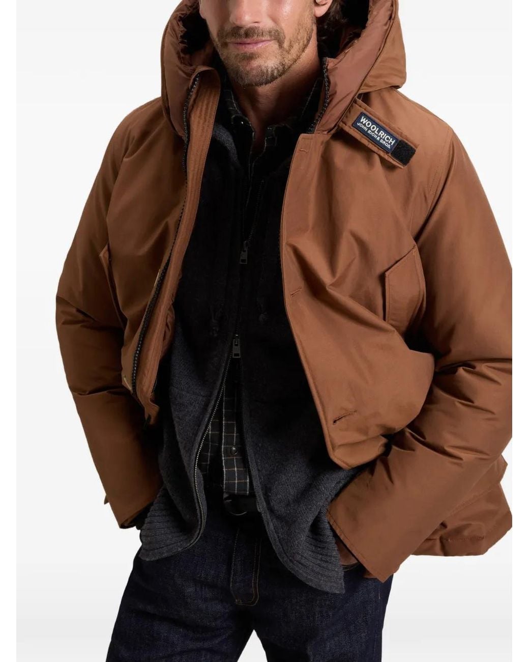 Parka Arctic Con Capucha Woolrich de hombre de color Brown