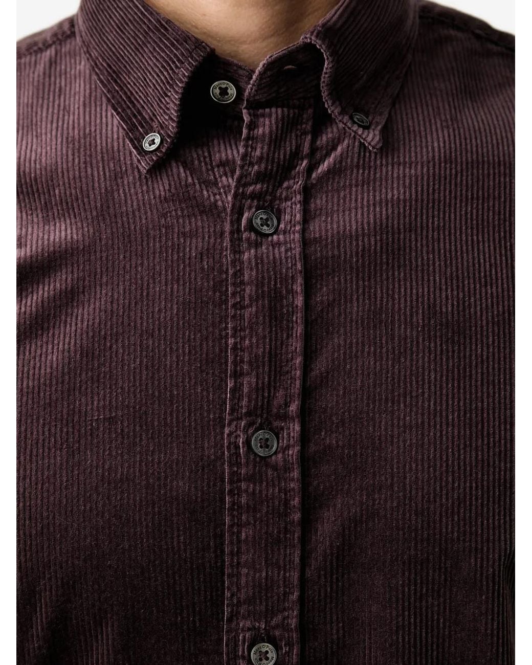 Marc O' Polo Brown Chemise En Velours Côtelé for men