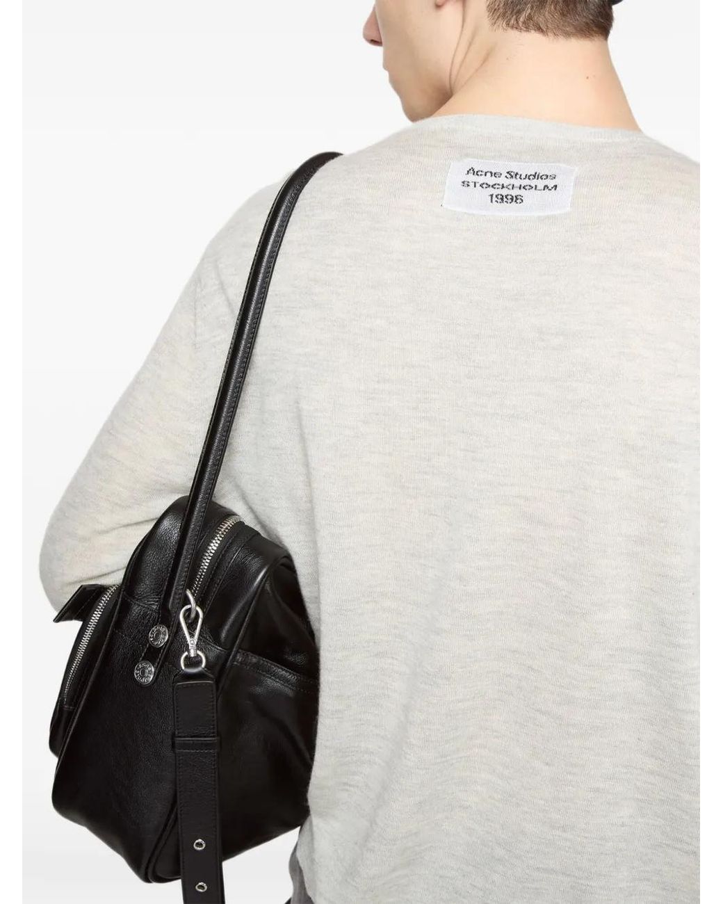 Acne Pullover Mit Taschendetail in White für Herren