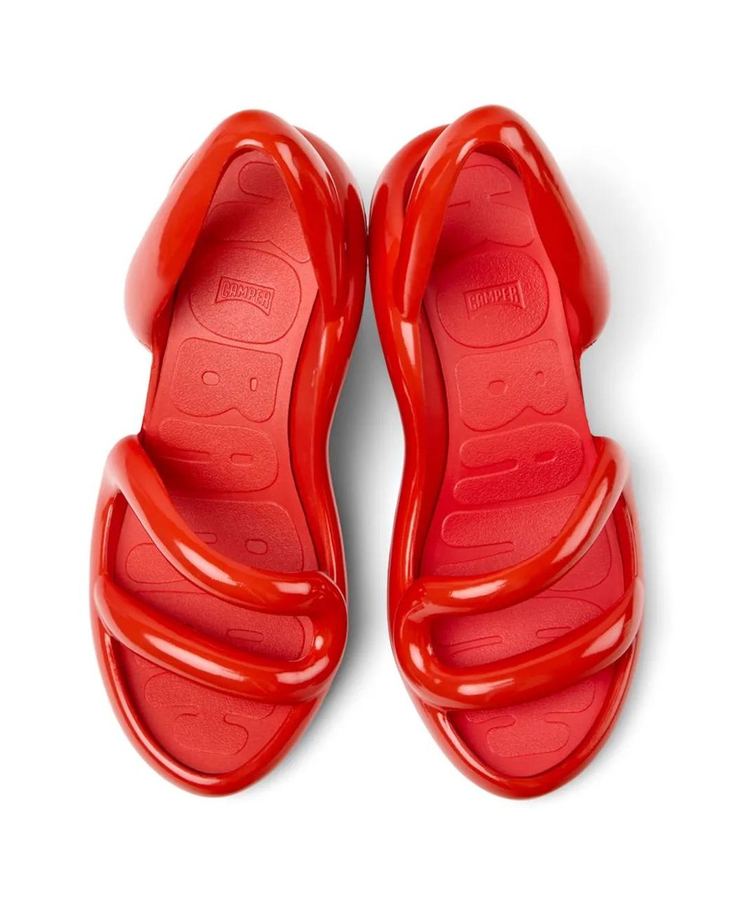 Camper Kobarah Sandals in Red | Lyst