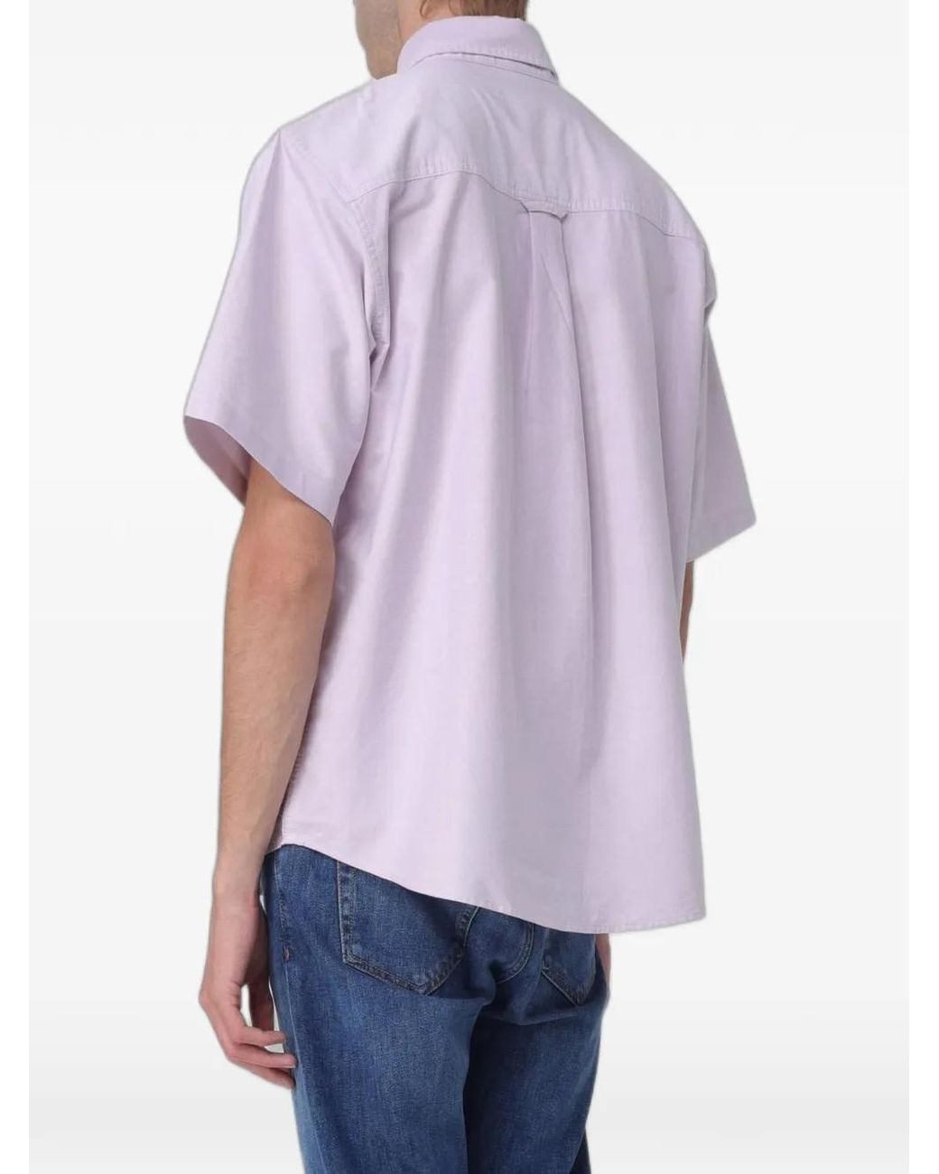 Carhartt Pink Cotton Shirt for men