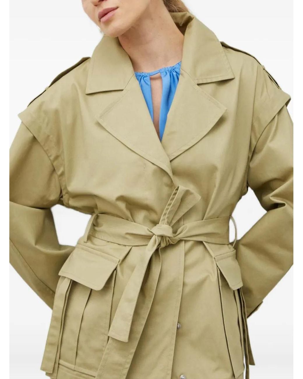 Day Birger et Mikkelsen Green Belted Jacket