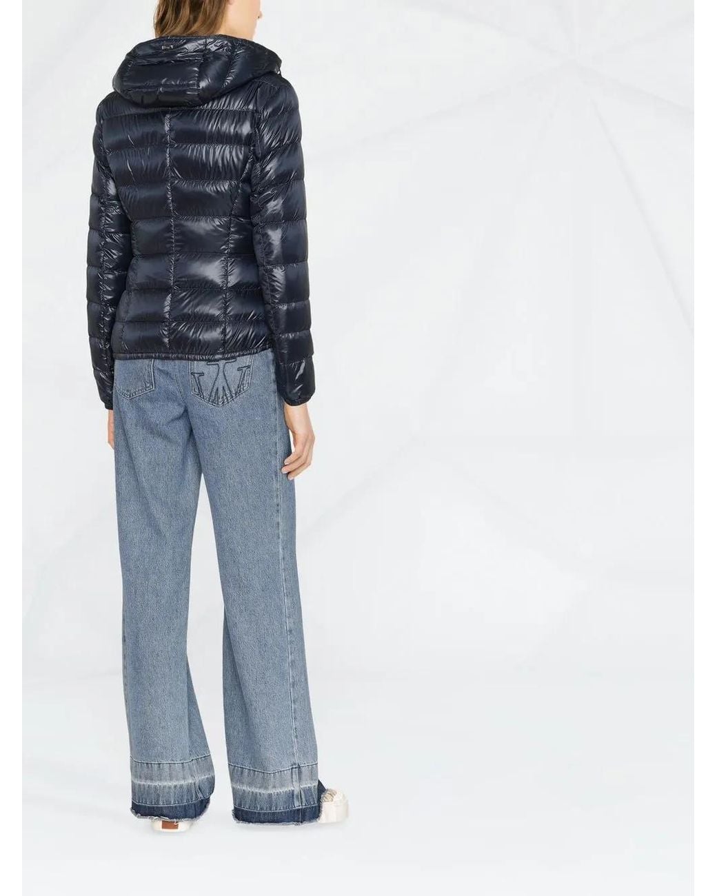 Herno Black Down-Feather Padded Jacket